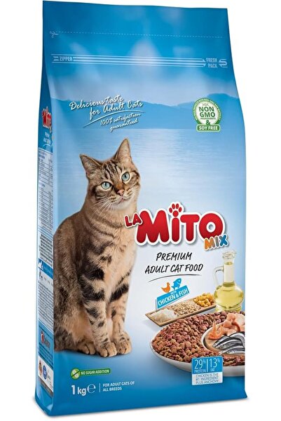 Mito laMito Mix Cat Food with Chicken and Fish 1Kg