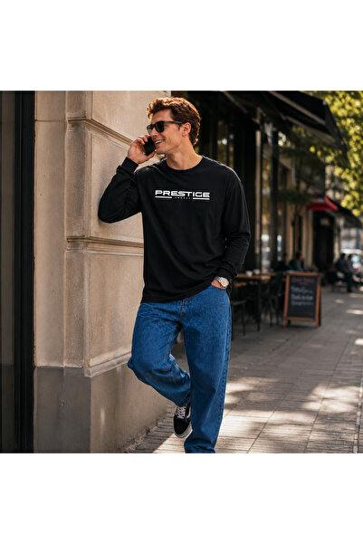URBANTRENDSTORE Premium Basic Long Sleeve T-Shirt Printed 100% Cotton