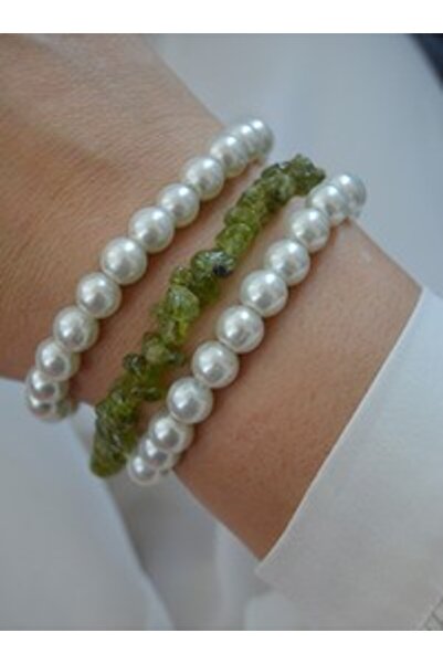 Stoneage Zebercet Vei̇nci̇ Bracelet Set - Multi-Colored