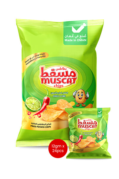 Generic Brand Musct Chips Chilli Lime 24X12Gm