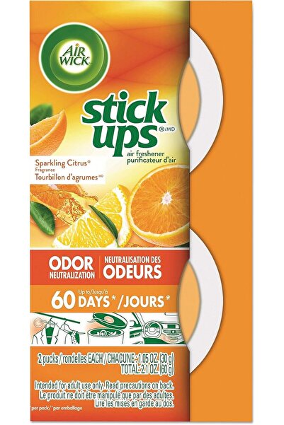 Air Wick Stick Ups Air Freshener, Sparkling Citrus, 2ct