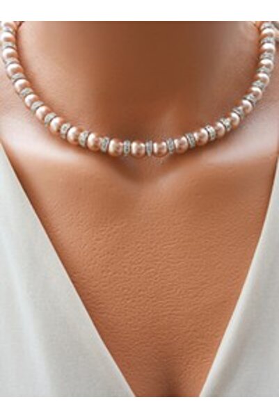 Stoneage Pearl necklace - multicolored -