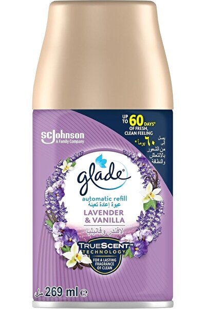 Glade عبوة إعادة تعبئة بخاخ معطر جو أوتوماتيكي برائحة اللافندر والفانيليا، 26...