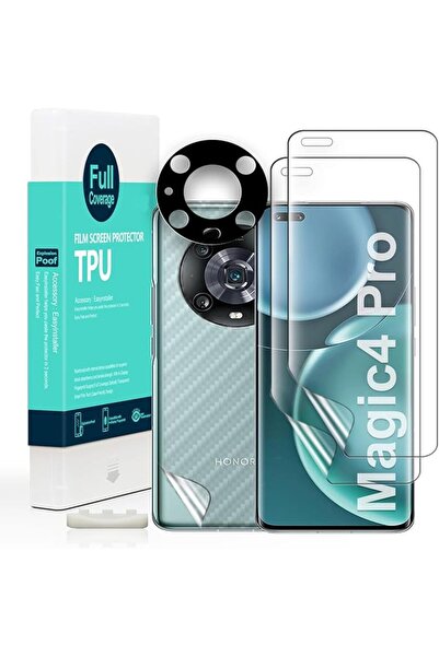 Ibywind واقي شاشة لهاتف هونور ماجيك 4 برو 5G مقاس 6.81 بوصة، قطعتان، فيلم مرن...