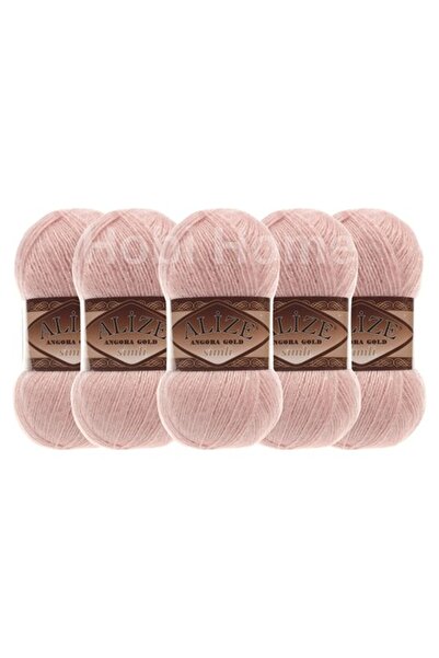 Alize Angora Gold Simli Νήμα Πλεξίματος στο χέρι 5 Τεμάχια Συσκευασία 500 γρ ...