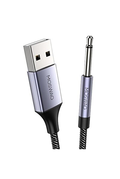GENERAL كابل شحن MOSWAG USB DC، سلك شحن سريع USB، كابل شحن DC بديل 2.5 مم، مص...