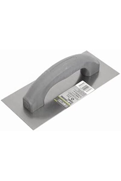 MASTER MECHANIC GSTV0320 Finishing Trowel, 9 x 4 In. Flat Steel Blade, Rectan...