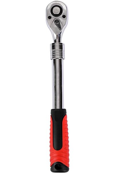 Lawazim Ratchet Wrench - HeavyDuty Chrome Socket Wrench with Ergonomic Anti-S...