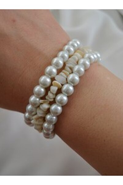 Stoneage Vei̇nchi Bracelet Set - Multi-Colored