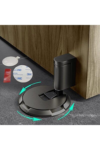 SYOSI Mechanical Floor Door Stopper, Heavy Duty Door Stop for Bottom of Door,...