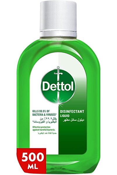 Dettole سائل ديتول المطهر المضاد للبكتيريا، 500 مل