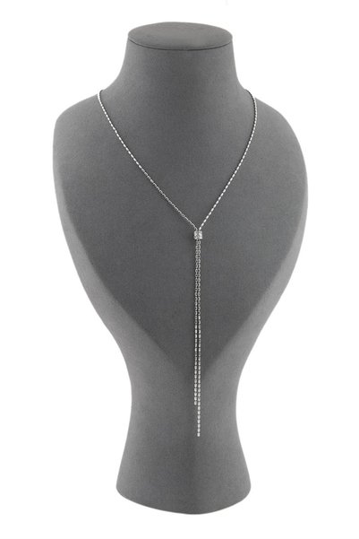 JewAksesuar Vip y necklace silver