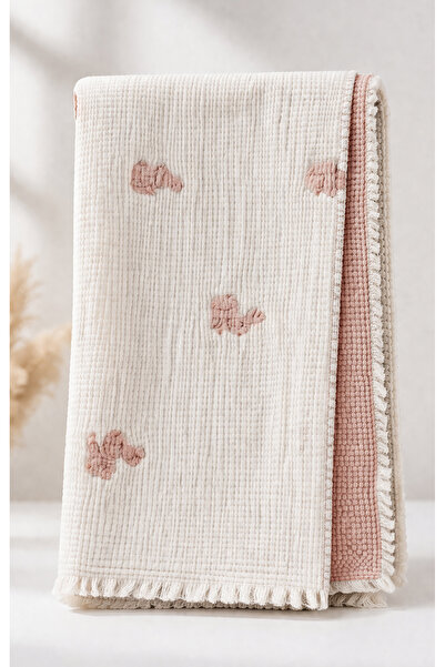 Bistyle My üFurry Rabbit Organic Dolgulu Muslin Battaniye