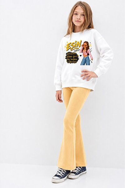 Belya Kids Wear Κοριτσίστικο Σετ Ολόσωμο Τοπ και Κάτω Μέρος Oversize με Κολάν...