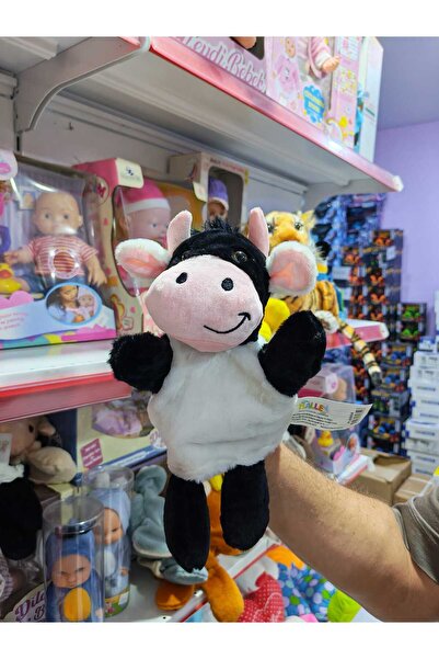 Boratila Toys Sevimli Renkli Hayvan Temalı Peluş Oyuncak El Kuklası