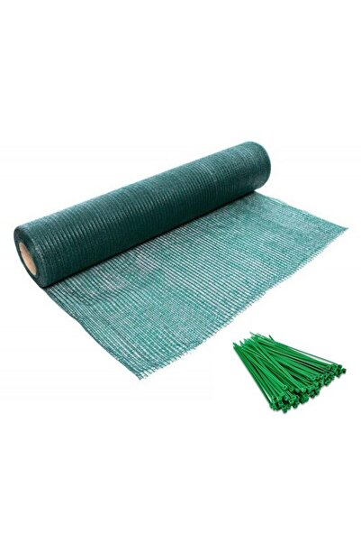 Solplant Plasa de umbrire, 80 g/mp, grad de umbrire 85%, verde, 20x1.75 m, cu...