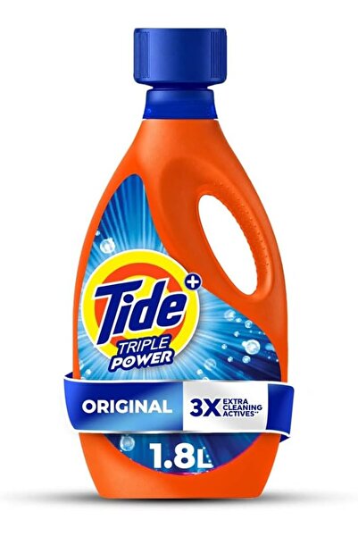 Tides منظف تايد السائل الأصلي ثلاثي القوة، 1.8 لتر