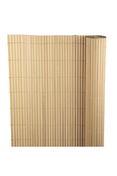 Solplant Paravan pentru balcon, terasa, gard PVC, stil bambus, 1300 g/m2, UV,...