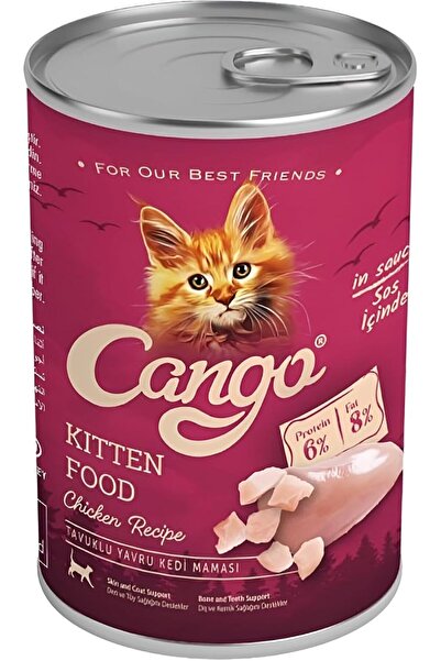 Cango طعام القطط المعلب - وصفة الدجاج، 415 جرام - وجبة مغذية ولذيذة للقطط الص...