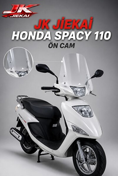 JİEKAİ JK HONDA SPACY 110 ÖN CAM (35 CM APARATLI) ÜNİVERSAL SCOOTER MODELLERİ...