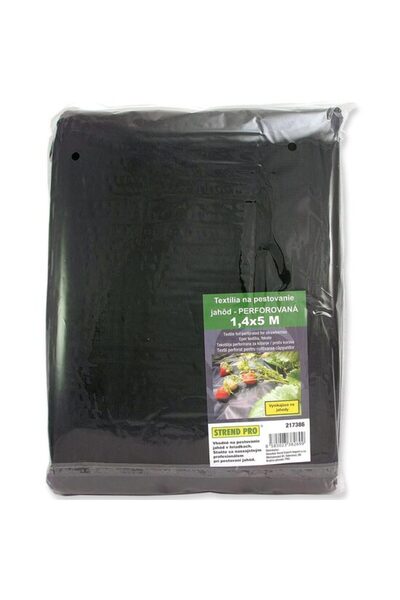 Solplant Folie de mulcire, polipropilena, neagra, pentru cultura legumelor, c...