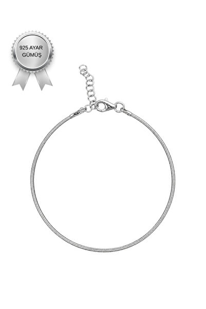 innuendo jewelery 925 Ayar Gümüş İtalyan 1mm İnce Bileklik