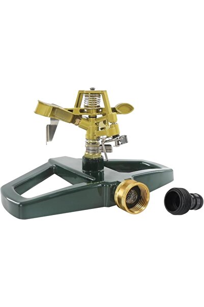 KASTWAVE Heavy Duty Impact Sprinkler for Lawn and Garden with Metal Zinc Allo...