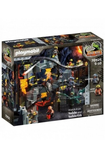 Playmobil Set Mină de Dinozauri