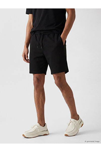 LC Waikiki Lcw Vision Black Regular Fit Men's Shorts
