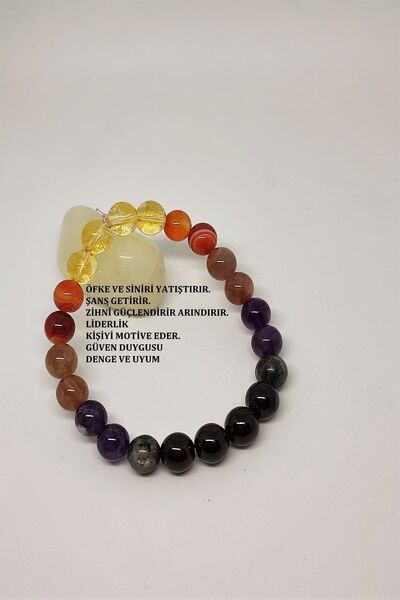 c-bhadu naturel Certified 8 mm Tourmaline, Larvakite, Amethyst, Sunstone, Aga...