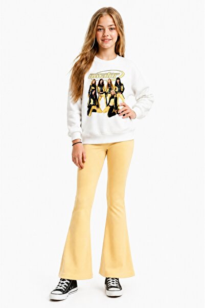 Belya Kids Wear Κοριτσίστικο Σετ Ολόσωμο Τοπ και Κάτω Μέρος Oversize με Κολάν...
