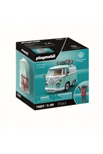 Playmobil Volkswagen T1 Dubă de camping de colecție