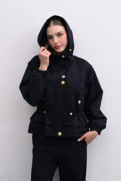DENİKK Trend Iconic Design Water Repellent Windproof Raincoat Jacket-Iconic -...