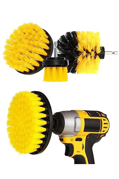 Alybrol 3Pcs Power Drill Brush Attachment - Grout Cleaner for Tile Floors Dri...