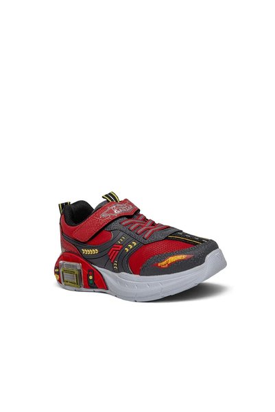 Tuğba Ortopedi 065 Orthopedic Boy's Red Car Garage Sneaker
