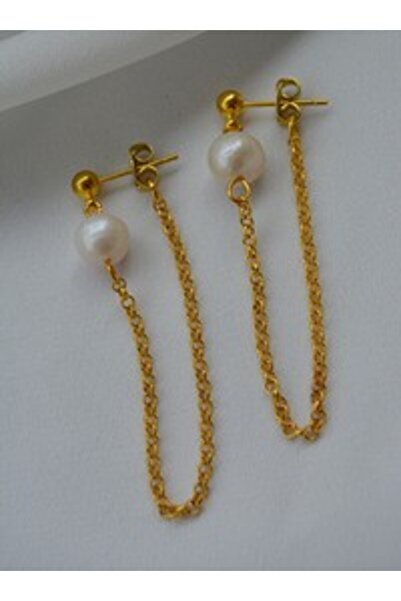 Stoneage Pearl Earrings -