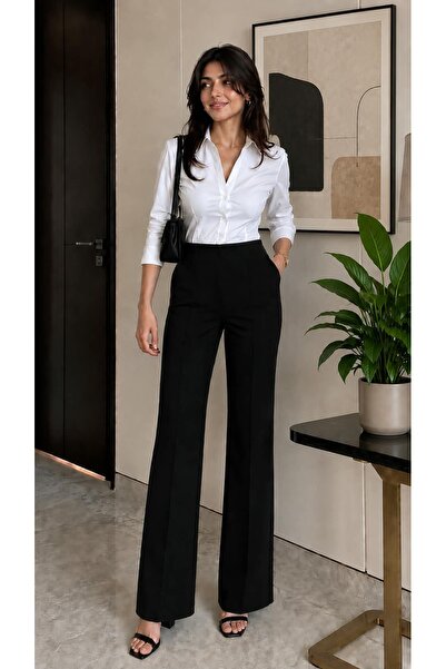 UOQ Utopian Orion'S Quality Women's Wide Leg Pants with Elastic Waist, Loose ...