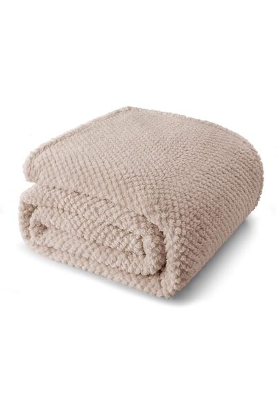 Whale Flotilla Jacquard Soft Queen Size Bed Blanket, 230x230 CM
