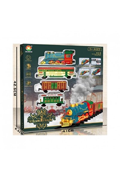 XIONG JIA TOYS Ηλεκτρικό σετ τρένου παιχνίδι Xiong Xian 699-38A Ατμοκίνητο τρ...