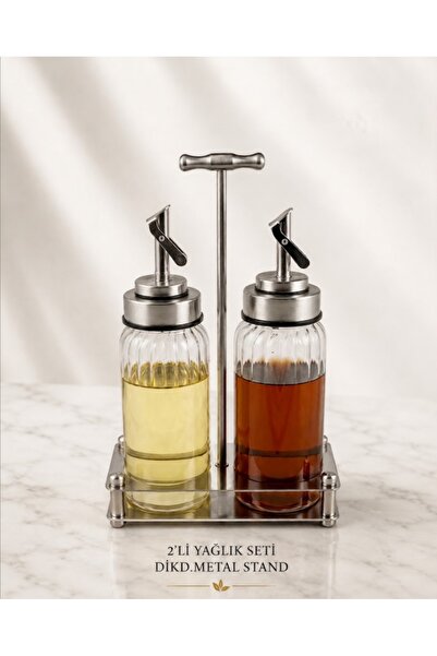 Genel Markalar EMİN 2'Lİ YAĞLIK SETİ DİKD.METAL STAND
