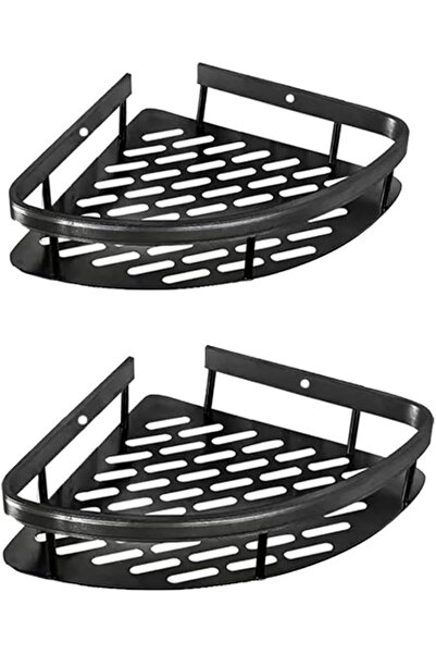 Tazweeq 2 Pcs Shower Corner Shelf, Adhesive Shower Organizer Shelf, Rustproof...