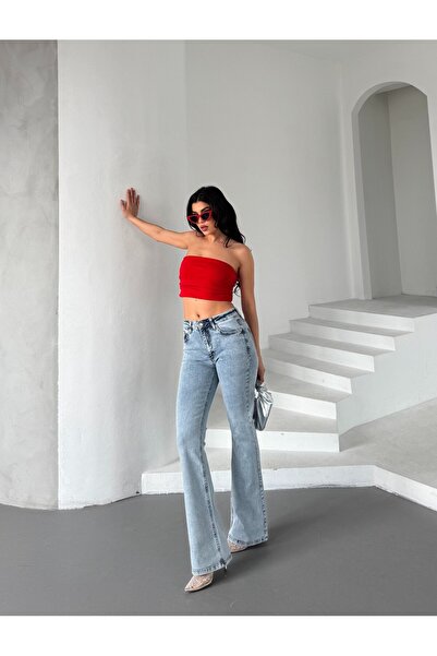 Aida Fashion FLARE LIKRA JEANS
