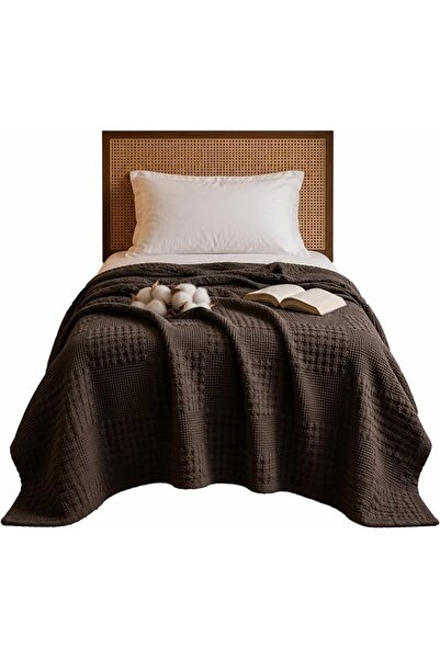 D DONETELLA FEEL THE LUXURY DONETELLACotton Waffle Throw Blanket 140x200 cm |...