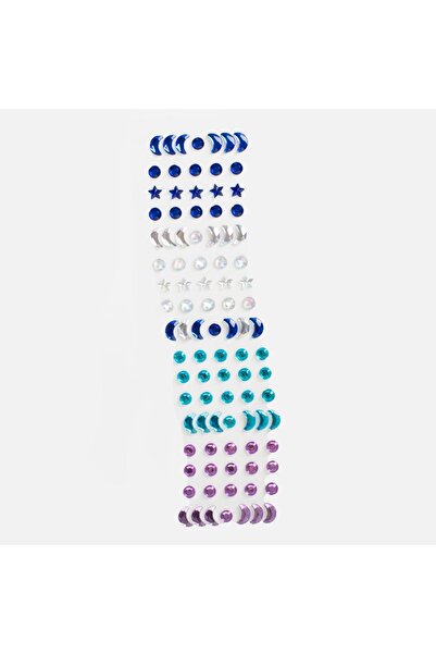 OEM Bijuterii autocolante pentru față – Stele, Luni, Forme rotunde