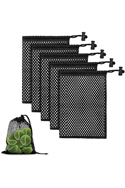 Bukela 5 PCS Golf Ball Mesh Bags-أكياس شبكية لكرات الجولف| Durable 15 x 20cm ...