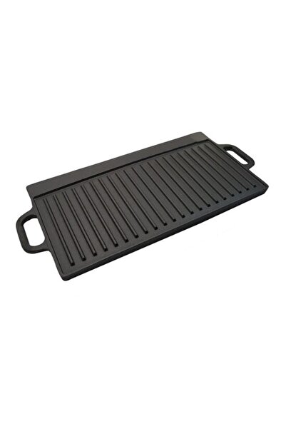 Solplant Placa gratar, fonta, dreptunghiulara, 2 fete, 50.5x23.5 cm, MagicHome