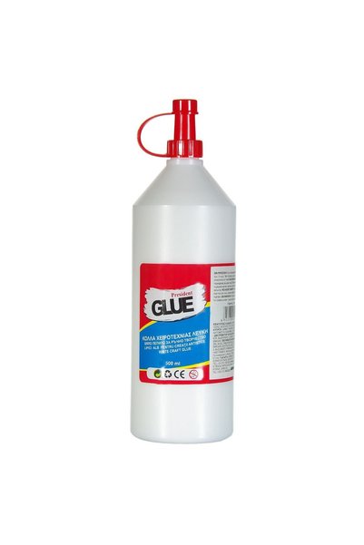 OEM Adeziv artizanal President White 500ml - Ideal pentru lucrări de artizana...
