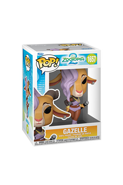 Funko Disney Ζωούπολη 2 Pop! Γαζέλα # 1657 Συλλεκτική Φιγούρα Βινυλίου