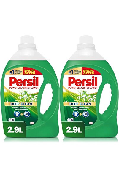 Persil Power Gel Liquid Laundry Detergent, Low Foam White Flower For All Wash...