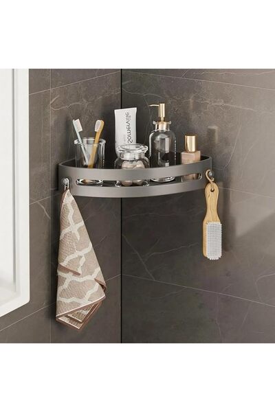 SmartMaster Adhesive Corner Shelf Bathroom Shower Caddy Organizer for Kitchen...